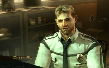 Картинка deus ex human revolution concept art видео игры