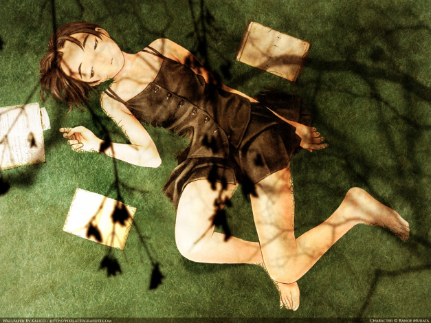 Обои картинки фото аниме, range, murata, artbook