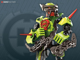 обоя бренды, lego, робот, зелёный, кулаки