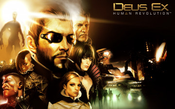 Картинка deus ex human revolution видео игры adam jensen