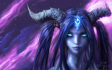 Картинка world of warcraft видео игры draenei