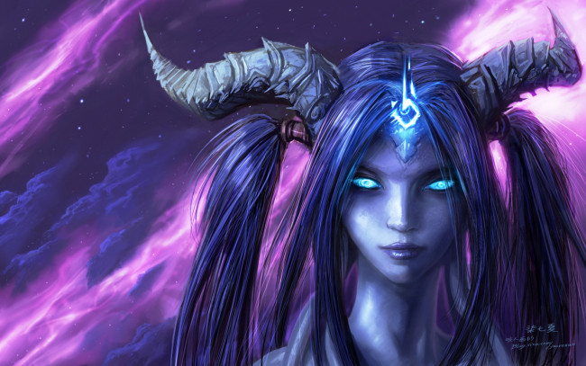 Обои картинки фото world, of, warcraft, видео, игры, draenei