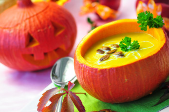 Картинка еда первые блюда тыква