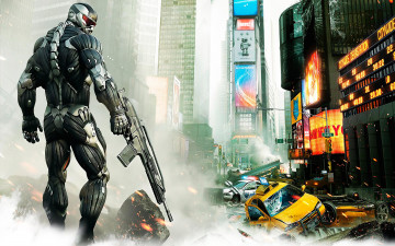 Картинка crysis видео игры 2 экшен