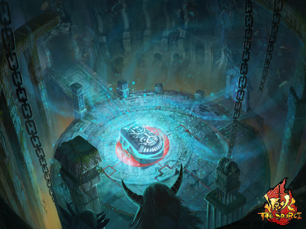 Обои картинки фото видео, игры, ~~~другое~~~, source, fire, magic, online