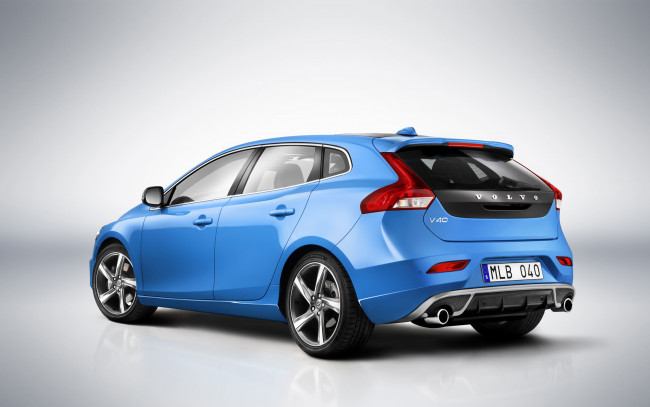 Обои картинки фото volvo, автомобили, v40, cross