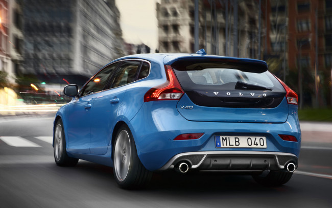 Обои картинки фото volvo, автомобили, v40, cross