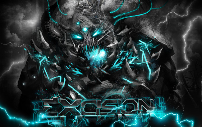 Обои картинки фото excision, музыка