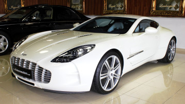 Картинка aston martin one 77 автомобили выставки уличные фото великобритания частная ltd элитные компания