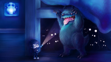 Картинка фэнтези существа фонарь