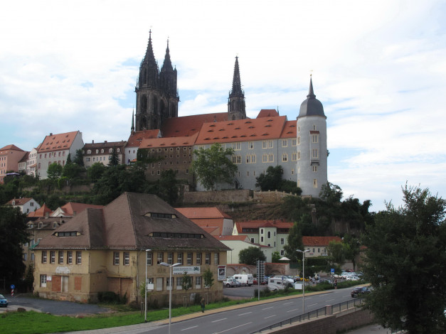 Обои картинки фото castle, albrechtsburg, meissen, германия, города, дворцы, замки, крепости, замок