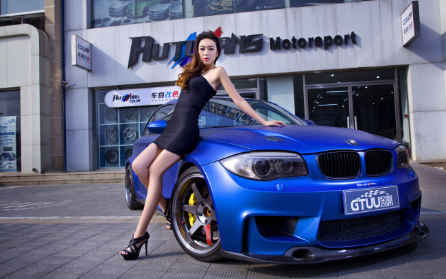 Обои картинки фото автомобили, авто, девушками, азиатка, автомобиль, девушка