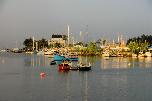 Обои картинки фото корабли, разные, вместе, море, парусники, галифакс, катера, канада