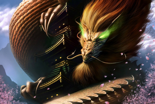 Обои картинки фото фэнтези, существа, усы, когти