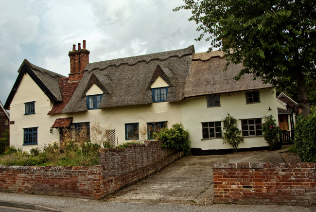 Обои картинки фото города, здания, дома, suffolk, ландшафт, дом, великобритания