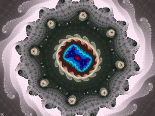 обоя 3д графика, фракталы , fractal, цвета, фон, узор