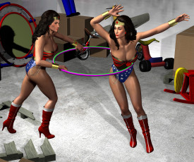 Картинка 3д+графика фантазия+ fantasy девушки фон взгляд