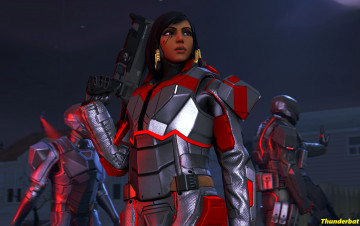 Картинка 3д+графика фантазия+ fantasy фон взгляд девушка