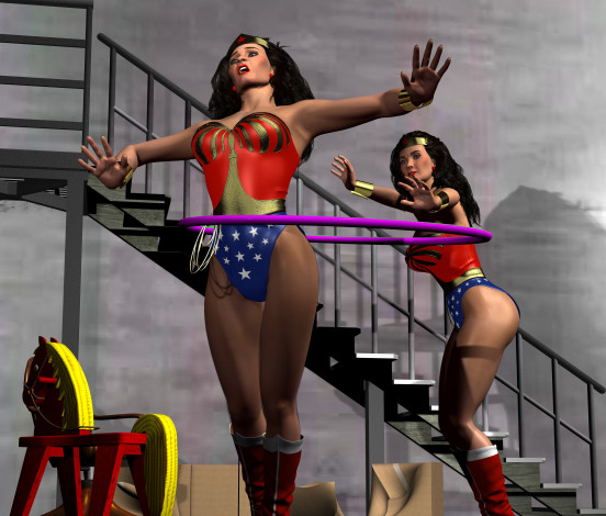 Обои картинки фото hum, 3д графика, фантазия , fantasy, фон, взгляд, девушки