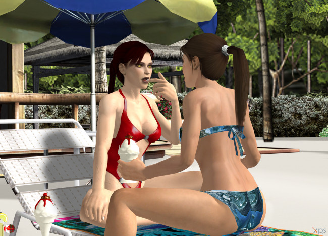 Обои картинки фото 3д графика, люди , people, девушки, фон, взгляд