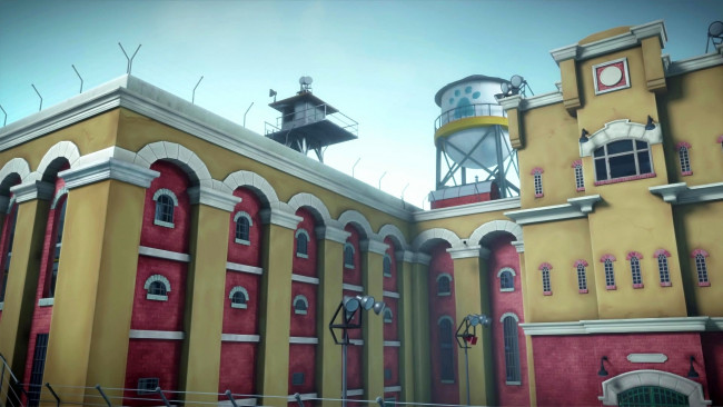 Обои картинки фото рисованное, города, здание