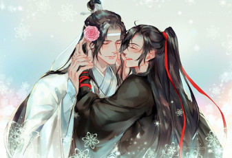 Картинка аниме mo+dao+zu+shi вэй усянь лань ванцзы цветок