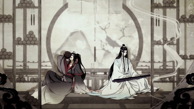 Обои картинки фото аниме, mo dao zu shi, the, untamed, неукротимый, повелитель, чэньцин, мосян, тунсю, mo, dao, zu, shi, магистр, дьявольского, культа