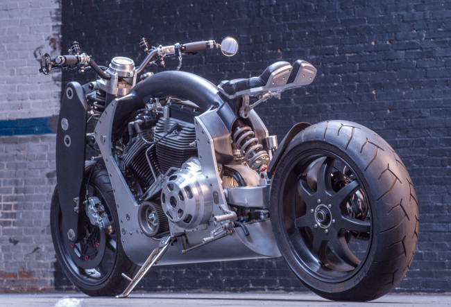 Обои картинки фото мотоциклы, customs, confederate