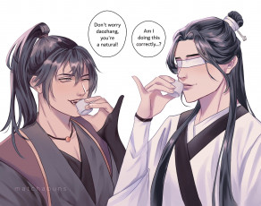 Картинка сюэ+ян+и+сяо+синчень аниме mo+dao+zu+shi сюэ ян сяо синчень