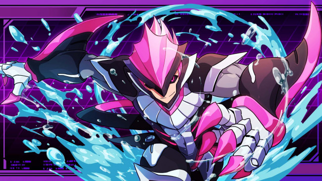 Обои картинки фото аниме, azure striker gunvolt, azure, striker, gunvolt