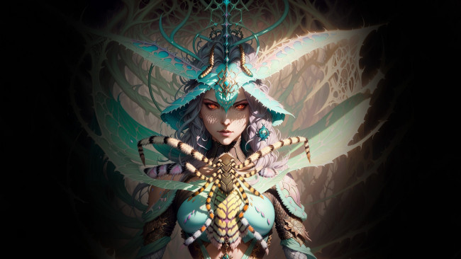 Обои картинки фото фэнтези, девушки, нейросети, графика, нейроарт, ai, art, нейронные, сети, рисунки, нейро, искусство