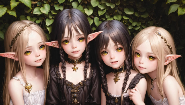 Обои картинки фото фэнтези, эльфы, нейросети, графика, нейроарт, ai, art, нейронные, сети, рисунки, нейро, искусство