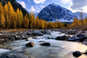 обоя природа, реки, озера, горы, лес, осень, камни, река