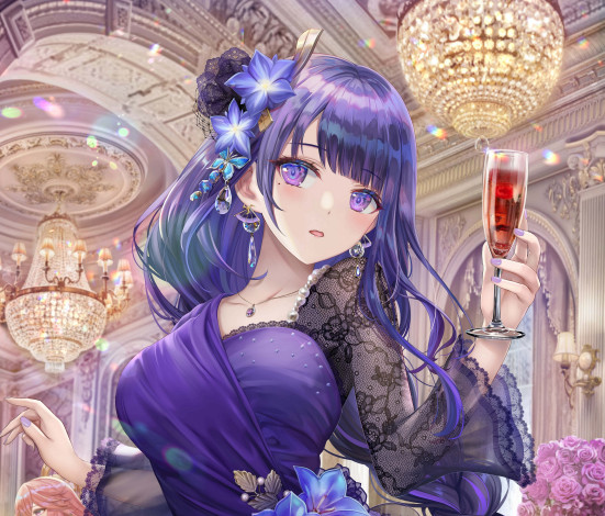 Обои картинки фото аниме, genshin impact, девушка