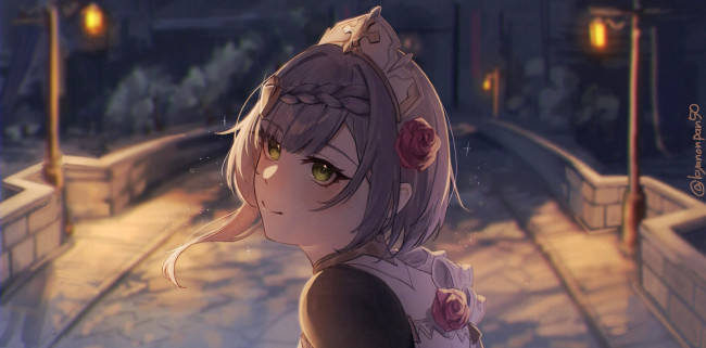 Обои картинки фото аниме, genshin impact, девушка