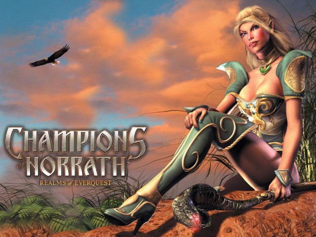 Обои картинки фото видео, игры, champions, of, norrath, realms, everquest