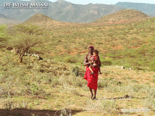 обоя кино, фильмы, die, weisse, massai