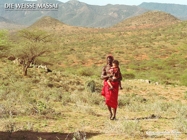 Обои картинки фото кино, фильмы, die, weisse, massai