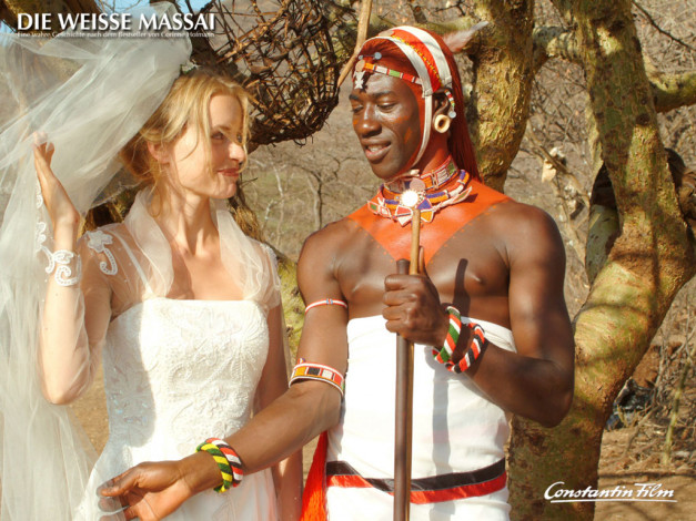 Обои картинки фото кино, фильмы, die, weisse, massai