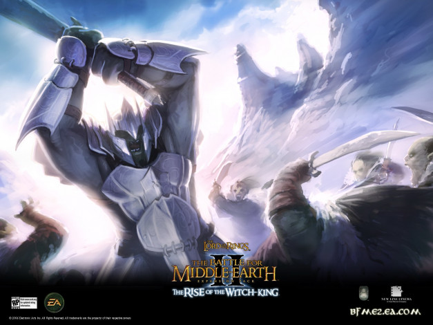 Обои картинки фото видео, игры, the, lord, of, rings, battle, for, middle, earth, ii, rise, witch, king