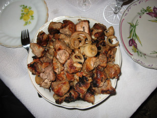 Картинка еда шашлык барбекю