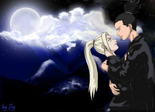 Картинка love аниме naruto shikamaru