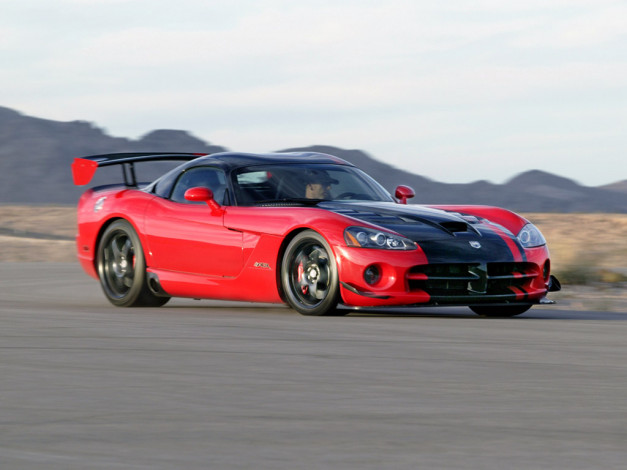 Обои картинки фото 2008, dodge, viper, srt, 10, acr, автомобили