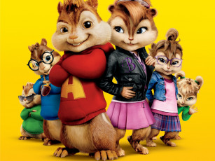 обоя элвин, бурундуки, мультфильмы, alvin, and, the, chipmunks, squeakquel
