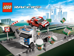 обоя видео, игры, lego, racers