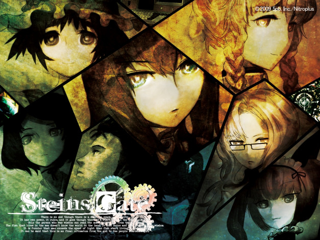 Обои картинки фото аниме, steins, gate