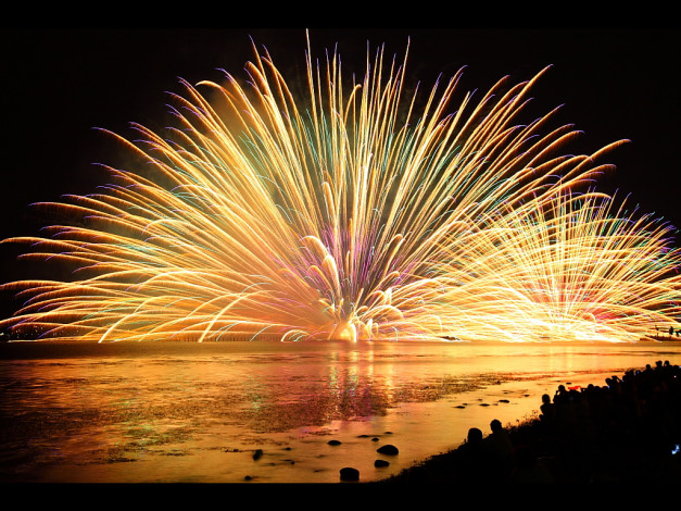 Обои картинки фото разное, салюты, фейерверки