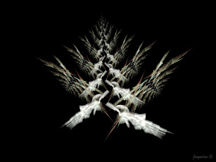 Картинка 3д графика fractal фракталы абстракция узор фон тёмрый