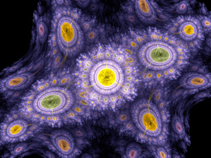 Картинка 3д графика fractal фракталы узор рисунок