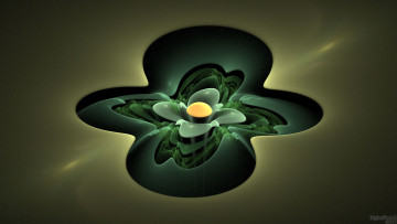 Картинка 3д графика fractal фракталы фрактал узор фон